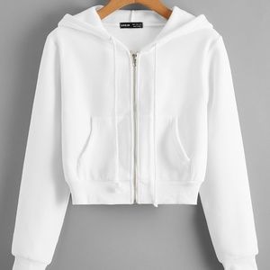 Shein Cropped Zip-Up